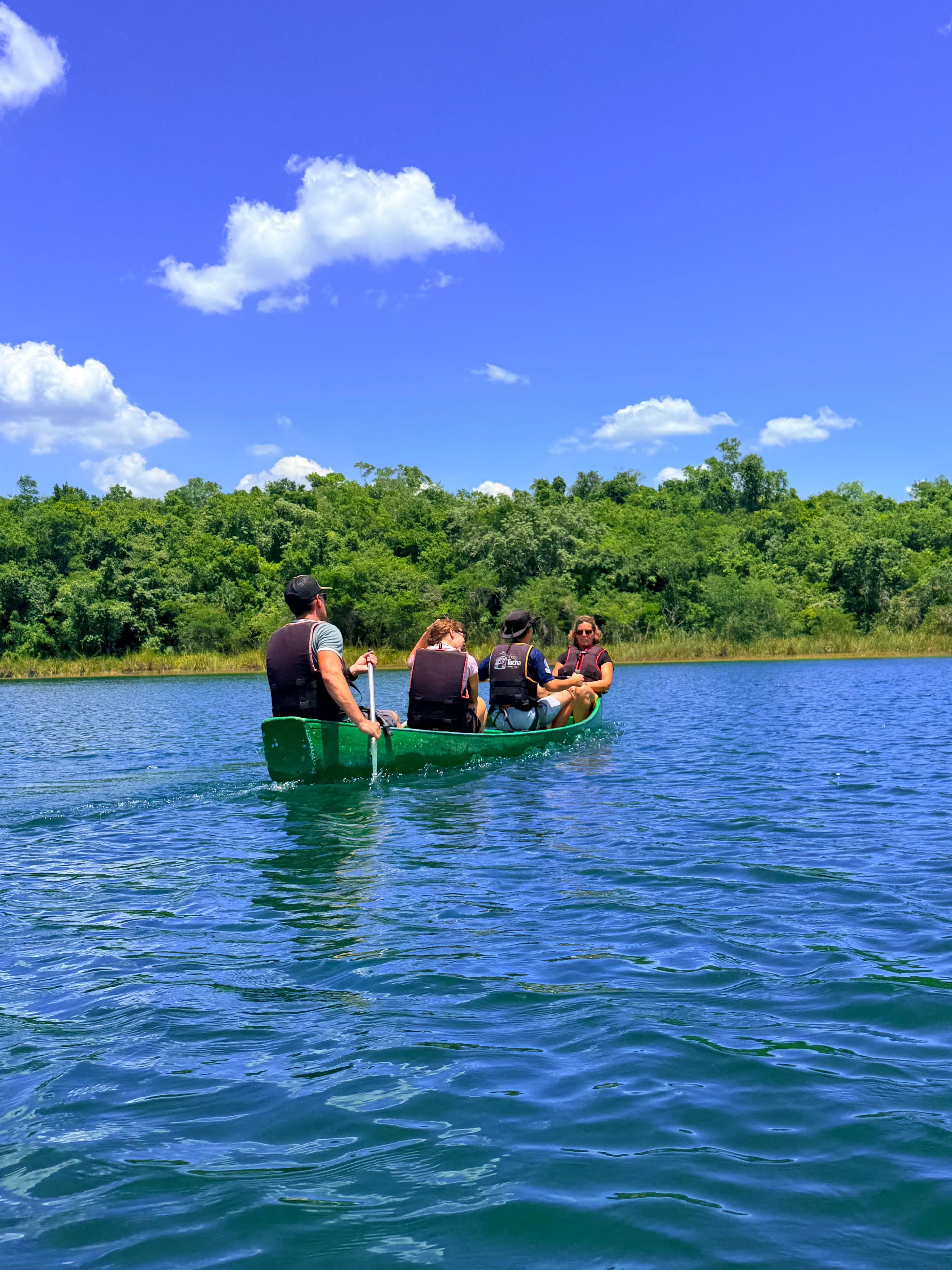 Jungle path to Punta Laguna